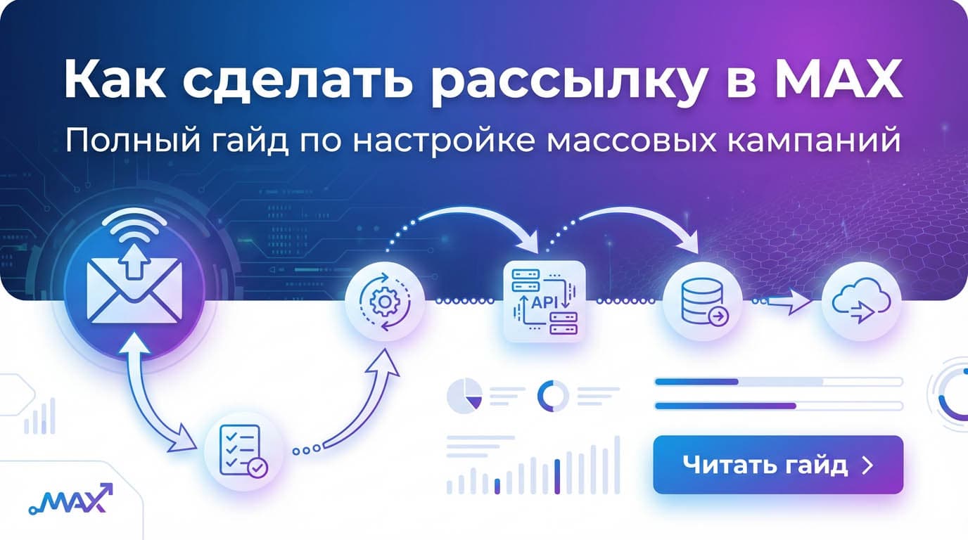 Как сделать рассылку в MAX