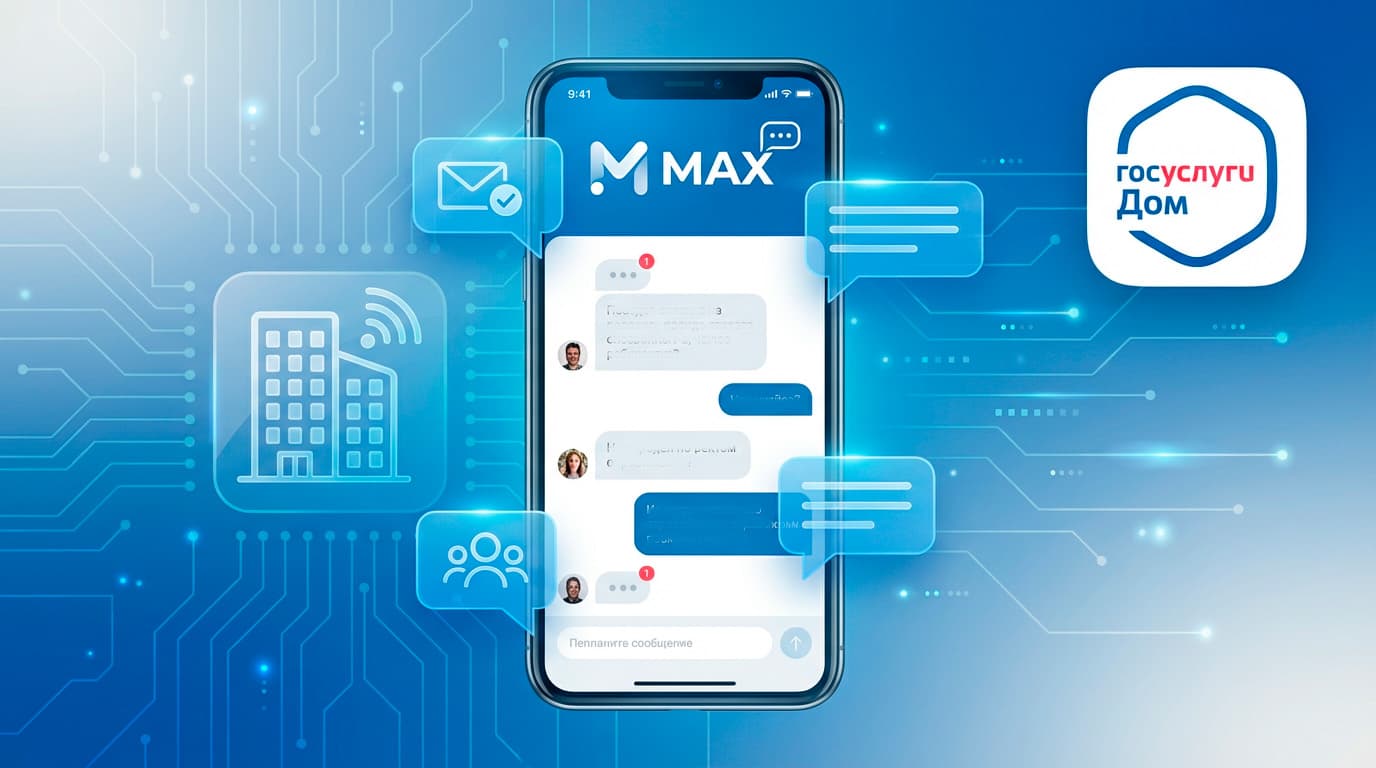 Домовой чат в мессенджере MAX: изменения для собственников с 2026 года